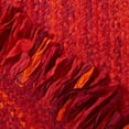 thumbnail image 6 of SAFAVIEH Braided Paisley Transitional Cotton Reversible Area Rug, Red, 3' x 5' Oval, 6 of 10