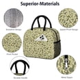 thumbnail image 2 of Insulated Lunch Bag for Women, Floral Print Oxford Fabric Lunch Box, Leakproof Thermal Cooler Tote for Work, School & Picnic, Camo, Camouflage Print, 2 of 5