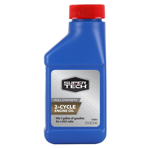 Super Tech Full Synthetic 2 Cycle Engine Oil 2.6oz High Performance