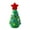 A, variant on sunsanly Glass Christmas Tree Ornament Handmade Green Red Xmas Tree Decoration Glass Figurine for Home Table Mantel Decor