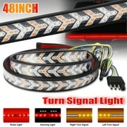 48" inch 432-LED Truck Strip Tailgate Turn Signal Brake Tail Reverse Light Bar