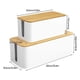thumbnail image 5 of Desktop Cable Management Solution for Power Strips Smart Ventilation Design for Under Desk Wire Management, 5 of 5