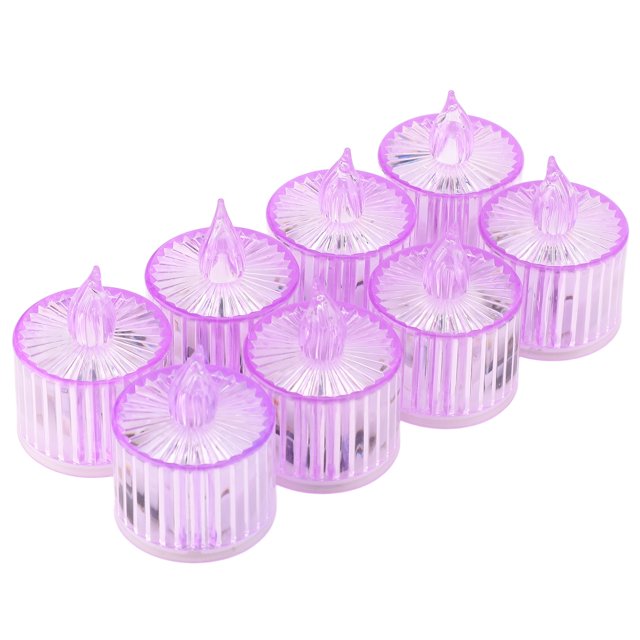 8 velas LED luz nocturna luces de té sin llama para decoración navideña fiesta de boda festiva para dormitorio sala de estar comedor fiesta bar cafetería restaurante ANGGREK Otros