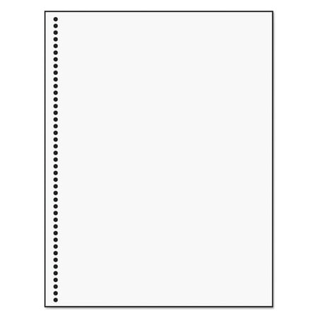 43 Quantitative Filter Paper - PrintWorks Professional Pro Office Paper, Spiral 43-Hole Left Punched, White, Letter, 20lb, 500/RM