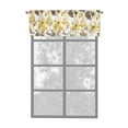 thumbnail image 2 of Achim Poppy Field Floral Rod Pocket Room Darkening Curtain Valance, Grey, 50" x 17", 2 of 4