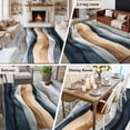 thumbnail image 6 of Abstract Color Block Area&nbsp;Rug 6x9ft Colorful Line Curve Linen Texture Non-Slip&nbsp;Washable Square&nbsp;Rugs Soft Felt Indoor Floor Mat for Bedroom Kitchen Living Room Bathroom, 6 of 9