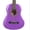 Purple, variant on Ktaxon 30in Beginner Round Acoustic Guitar Starter Kit with Bag, Tuner, Extra Strings, Matte Black