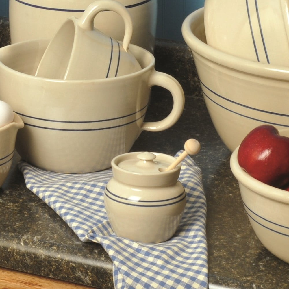 Martinez Pottery Stoneware Barrel Mug