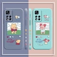 thumbnail image 4 of Case For Redmi Note 12 11 11T 11R 11E 10 9 8 7 7S PRO PLUS 4G 5G Simple Liquid silicone Case Anime Winnie the Pooh Piglet, 4 of 5