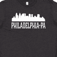 thumbnail image 4 of Inktastic Philadelphia Pennsylvania Skyline PA Cities Youth T-Shirt, 4 of 5
