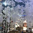 thumbnail image 3 of 1 Set Large Snowflakes White Snowflakes Christmas Decorative Hanging Ornaments Window Decor Winter Outdoor Decorations/ Christmas Snowflake Pendant 20Cm, 3 of 7