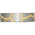 thumbnail image 3 of Titanium Brushed Yellow Ip-Plated 6mm Grooved Band (Size 9) Made In China tb272-9, 3 of 5