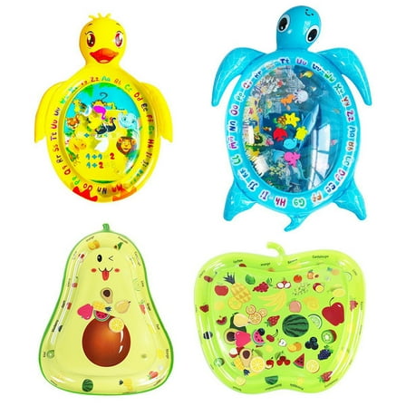 Soimiss 1Set Baby Water Mat PVC Green for Tummy Time Water Pads