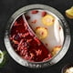 thumbnail image 4 of Olla de fondue china, olla de acero inoxidable dividida extragruesa con divisor, la mejor de su clase, 4 of 8