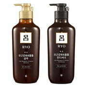 Ryo Hair Strengthen & Volume Shampoo and Conditioner Set 550mL