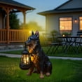 thumbnail image 3 of Eolstice Festive Solar Hanging Light Puppy Design Ornament, Simulation Animal Decor, Reusable Outdoor Lamp For Gardens, Patios, And Decorative Ambiance Settings, 3 of 7