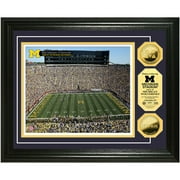 NCAA Highland Mint, 24KT Gold Coin Photomint, University of Michigan Stadium