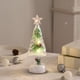 thumbnail image 5 of xihome Mini rbol de Navidad luminoso con luz LED - Decoracin navideña de escritorio de 14 cm para el hogar y la oficina - Adorno de copo de nieve a pilas, 5 of 6