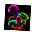 thumbnail image 3 of Juego de pintura de diamante 5D de hongos coloridos, imagen de diamantes de imitación completa, kit de manualidades, decoración de punto de cruz DIY Yuarrent HA5485-00B, 3 of 6