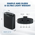 thumbnail image 4 of Amplificador de voz W WINBRIDGE WB008 15W Bluetooth 5.0 2000m², 4 of 7