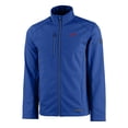 thumbnail image 2 of Men's Cutter & Buck  Blue SMU Mustangs Vault Evoke Eco Softshell Recycled Full-Zip Jacket, 2 of 3
