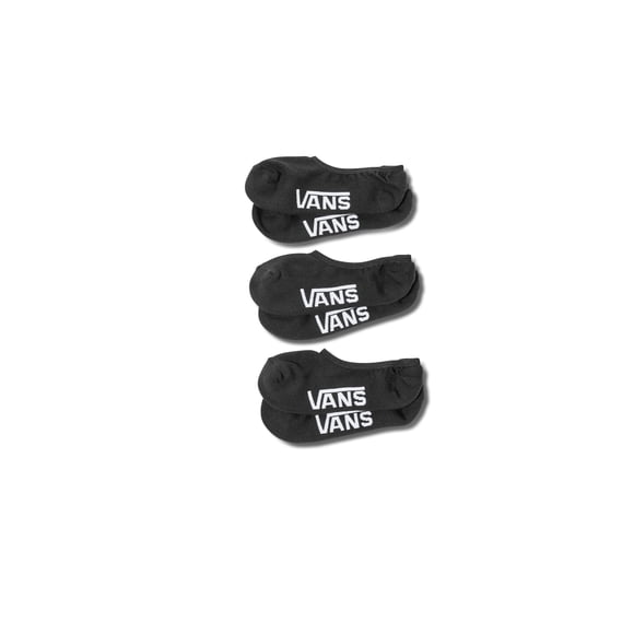 Calcetines Vans Classic No Show Negro 6.5-9