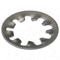 thumbnail image 1 of 54-528-100 - Rondelle 4 Étoile Interne de Verrouillage (100 pcs/pkg), 1 of 1