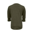 thumbnail image 6 of Dasayo Ladies Tops Knit Winter Green Long Sleeve Ruffle Solid Comfort Shirts T Shirts for Women M, 6 of 6