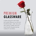 thumbnail image 4 of Kitchen Lux Carafe Single Serve Wine Decanter Glass Pitcher for Wine, Juice and More 350ml Set of 4, 4 of 8