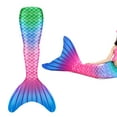 thumbnail image 2 of Girls Swimming Mermaid Tail Swimsuit Single Tails 9-10Years, 2 of 3