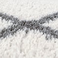thumbnail image 5 of Bliss Rugs Transitional Diamond 5'3'' x 7'3'' White and Gray Polypropylene Indoor Area Rug, 5'3'' x 7'3'', 5 of 11