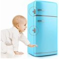 thumbnail image 2 of (Gray) Pack of 2 Refrigerator Locks for Children, Safety Lock for Refrigerator Door for Children, 2 of 5