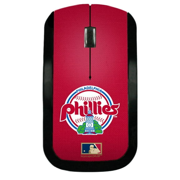 Philadelphia Phillies 1984-1991 Cooperstown Solid Design Wireless Mouse