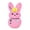 Cool Pink, variant on BOSALY Cool Design Bunny Plush Toys, 7.8" Easter Bunny Stuffed Animals Dolls, Easter Rabbit Plushies, Easter Basket Stuffers & Easter Egg Filling, Halloween Easter Gifts & Decorations (Overalls)
