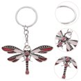 thumbnail image 3 of MasteelfCA Dragonfly Key Chain Animal Keychain Crerative Backpack Charm Car Key Chain for Women, 3 of 8