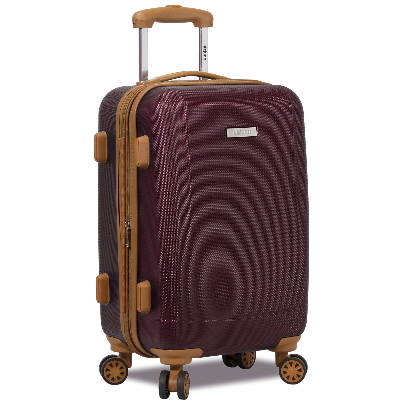Dejuno Legion New Generation 3-pc Hardside Spinner TSA Combination Lock Luggage Set - Burgundy