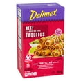 Delimex Beef Corn Taquitos Frozen Snacks & Appetizers, 56 Ct Box Jumbo
