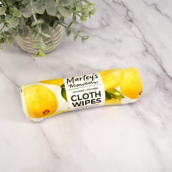 Marley's Monsters Cloth Wipes: Prints