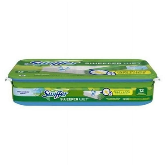 Swiffer PGC08622CT Fresh Scent Wet Cloth, Pack of 6