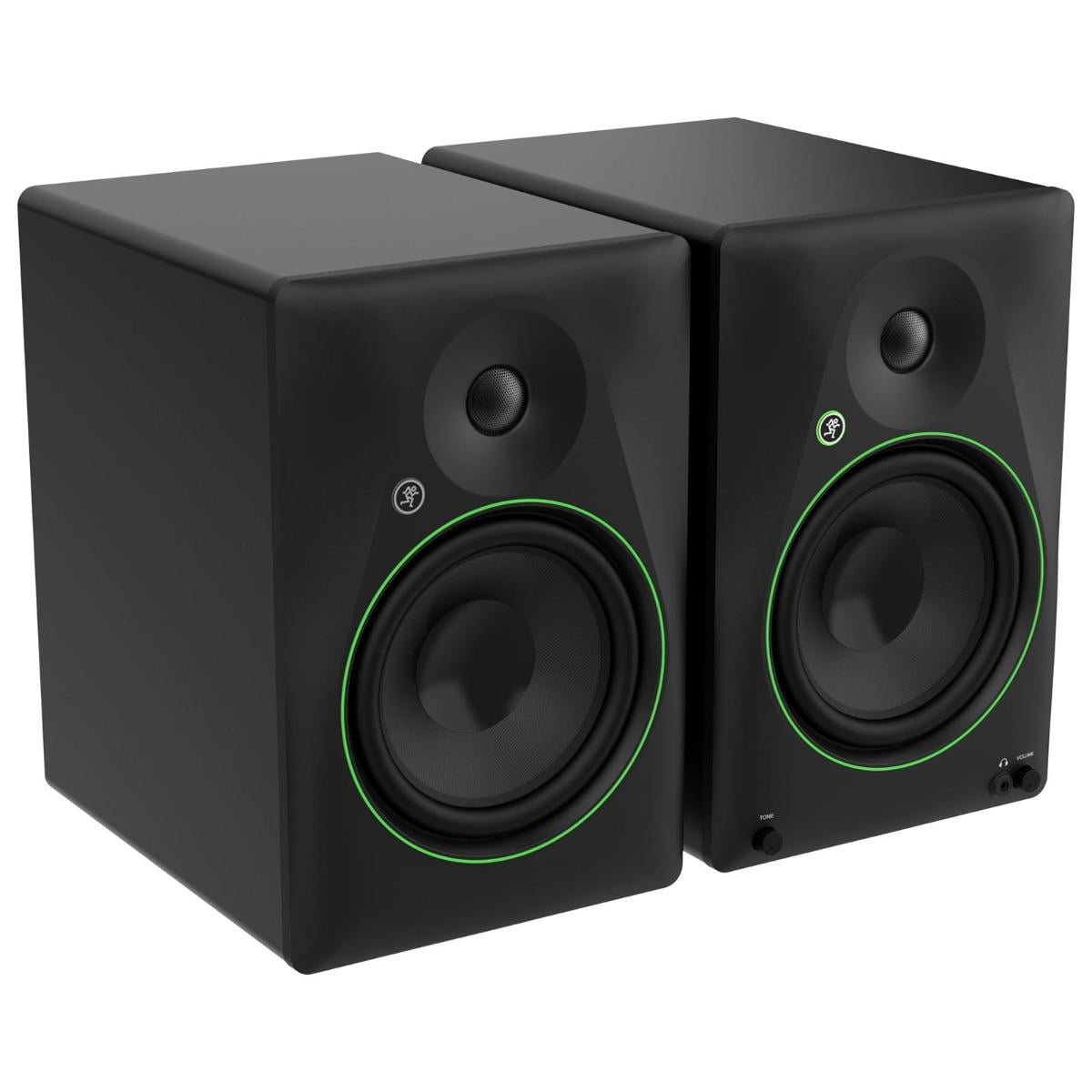 Mackie CR8BT 8" Powered Bluetooth Studio Monitors with Stands Package