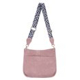 thumbnail image 1 of Bolso de hombro de color sólido a la moda, bolso de viaje retro de PU, bolso de mensajero con correa para el hombro con patrón de leopardo MFZFUKR BST2000504-3, 1 of 5