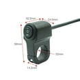 thumbnail image 2 of Tekuisi Black Simple Design Motorcycle Handlebar Mount ON OFF Switch Notes Package, 2 of 6