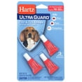 Hartz UltraGuard Flea and Tick Drops 1630 lb Dog Treatment, 3 Ct