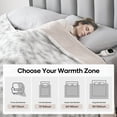 thumbnail image 5 of MARNUR Heated Blanket Queen,84"x90" Faux Fur Electric Blanket, Fast Heating with Dual Controllers,10 Heating Levels, 10 Hours Timer, Gray, 5 of 13