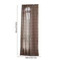 thumbnail image 3 of Cortinas tejidas estilo rural Panel de ventana semi-poliéster • Decoración del salón y dormitorio del balcón • Cortinas elegantes aislantes para bloquear la luz, 3 of 6
