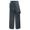 thumbnail image 4 of Krdevn Womens Pants - Casual High Waisted Wide Leg Pants Comfortable Flowy Trousers with Pockets for Everyday Wear,Pants for Women,Size:M, 4 of 4