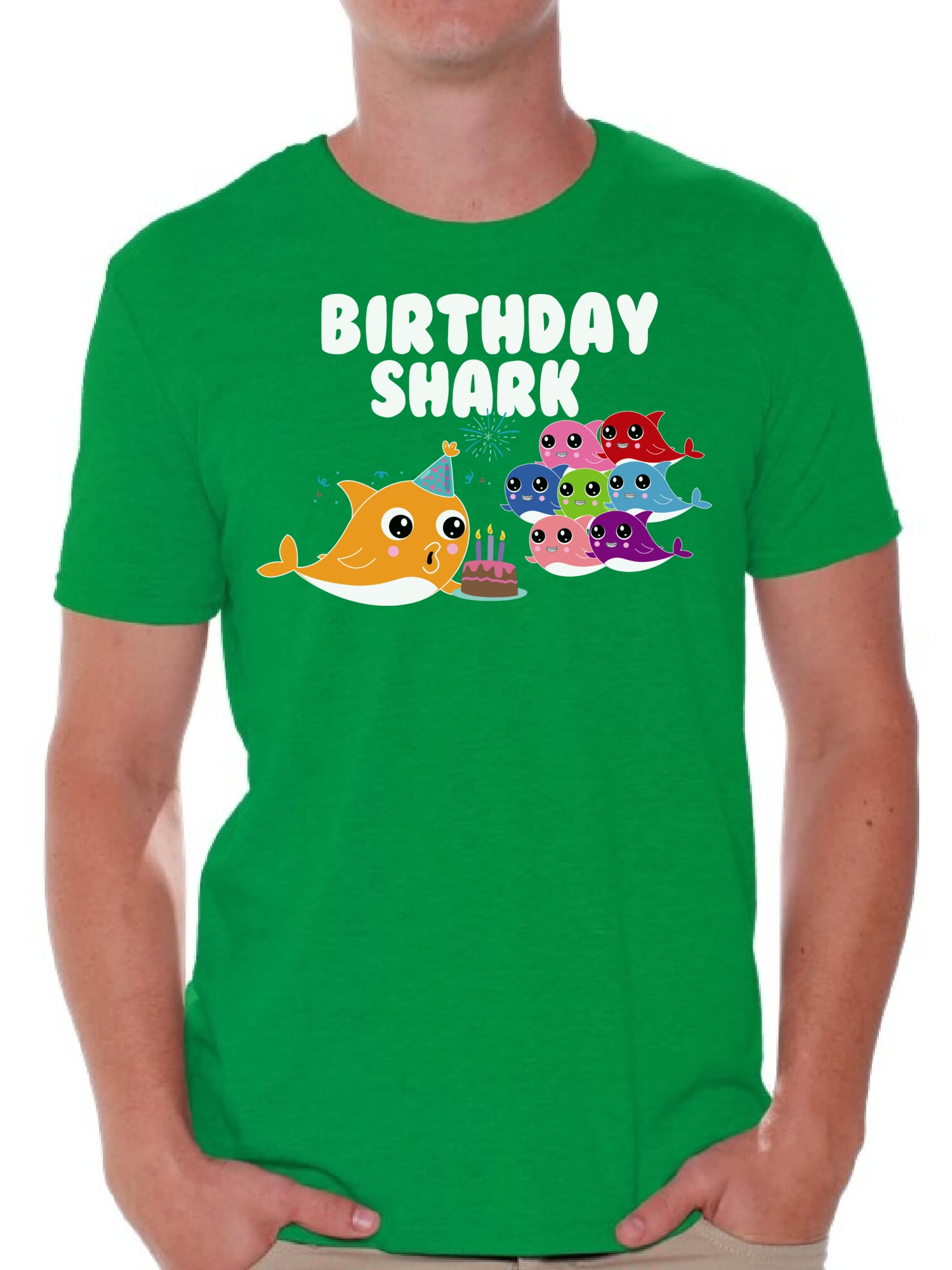 Awkward Styles Shark Gifts Tshirt For Dad Shark Birthday Party Kids B Day Collection Shark Outfit Shark Men S T Shirt Shark Themed Party Kids Party Outfit For Grandpa Lovely Shark Shirt For Husband