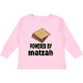 thumbnail image 3 of Inktastic Funny Passover Powered by Matzah Boys or Girls Long Sleeve Toddler T-Shirt, 3 of 5