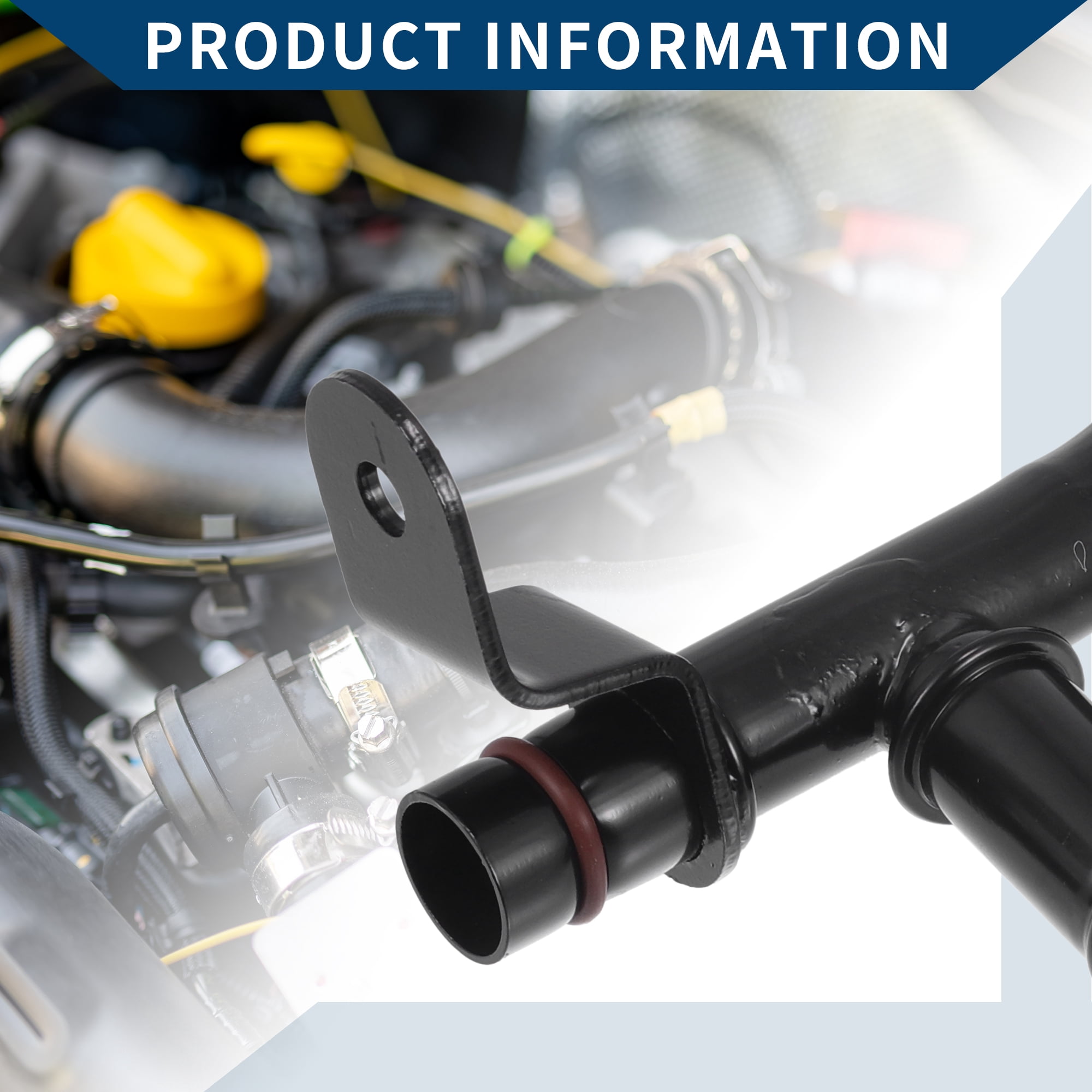 Unique Bargains Durable HVAC Heater Hose Assembly for Ford F-150 for Mustang 2011-2023