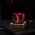thumbnail image 4 of Volcano Eruption Night Light Lamp, Handmade Crystal Epoxy Resin Decor with 3D Printed Volcano, USB Powered Ambient Light for Bedroom Kids Room and Dorm, 4 of 8